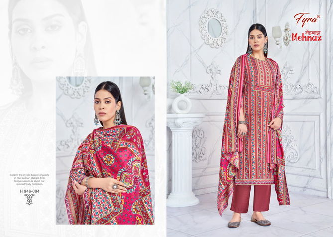 Mehnaz By Alok Suit Pashmina Dress Material Catalog